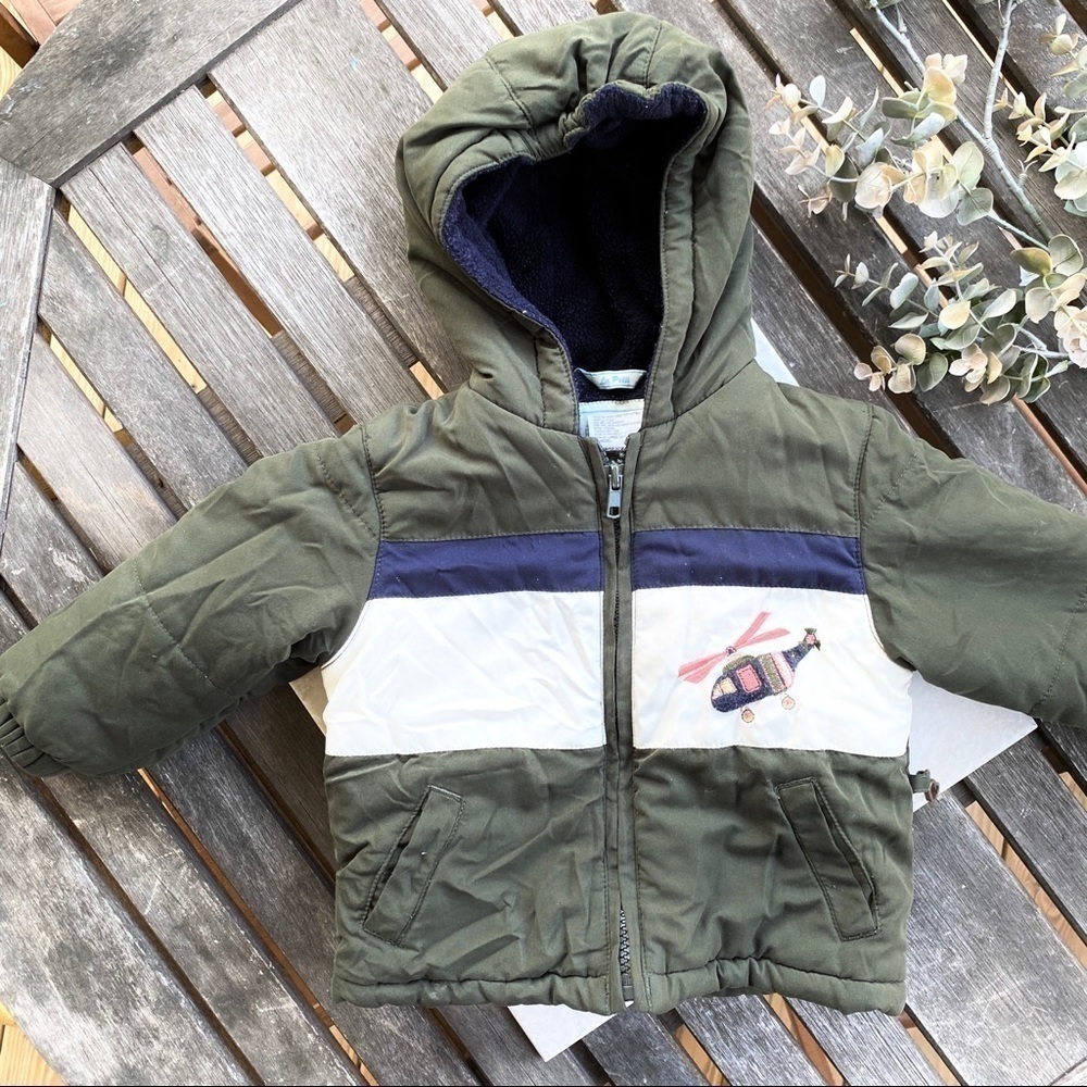 Le petit Rothschild army green coat